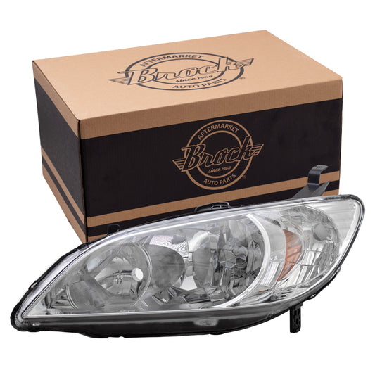 Headlight for 2004-2005 Civic 33151S5AA51 Left