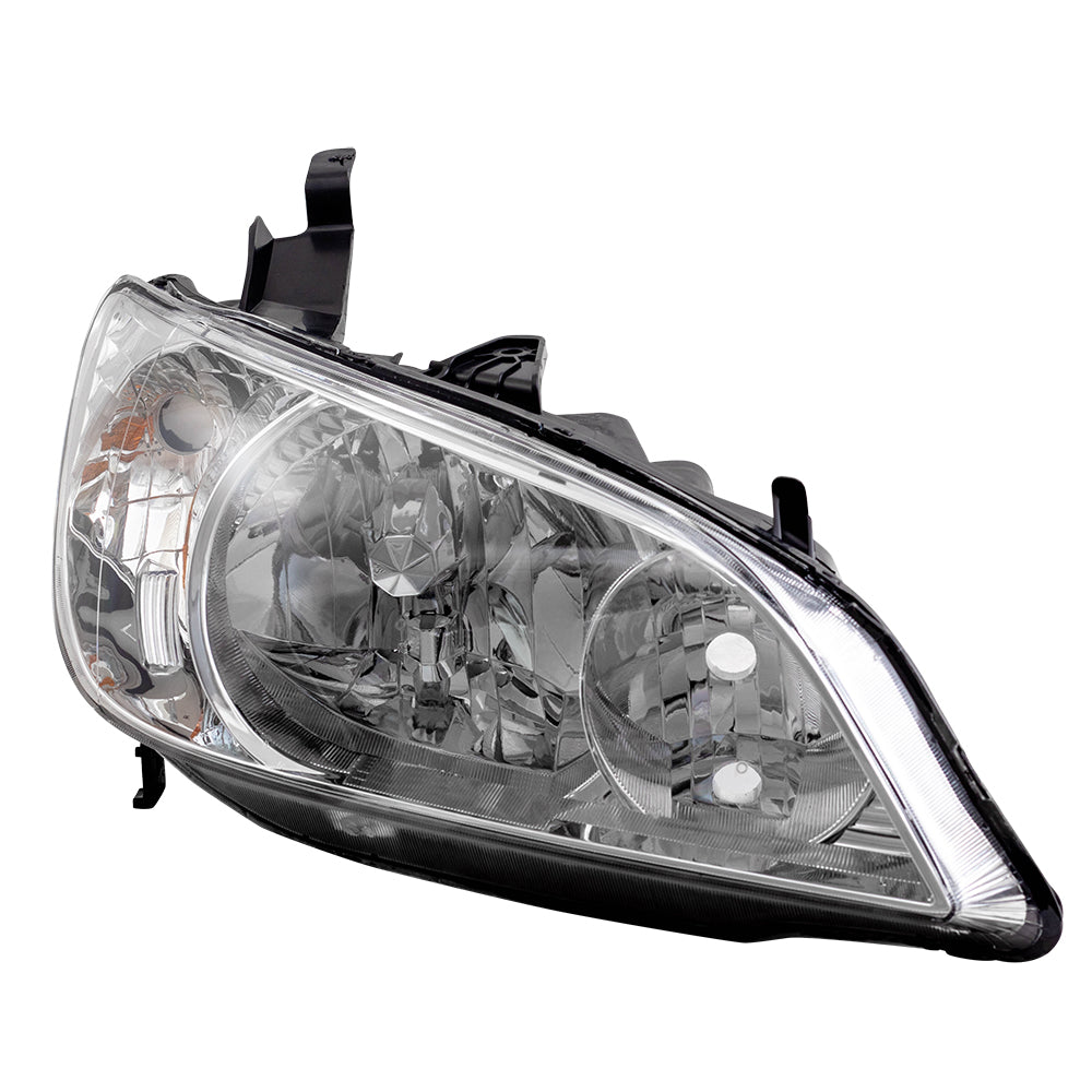 Headlight for 2004-2005 Civic 33101S5AA51 Set
