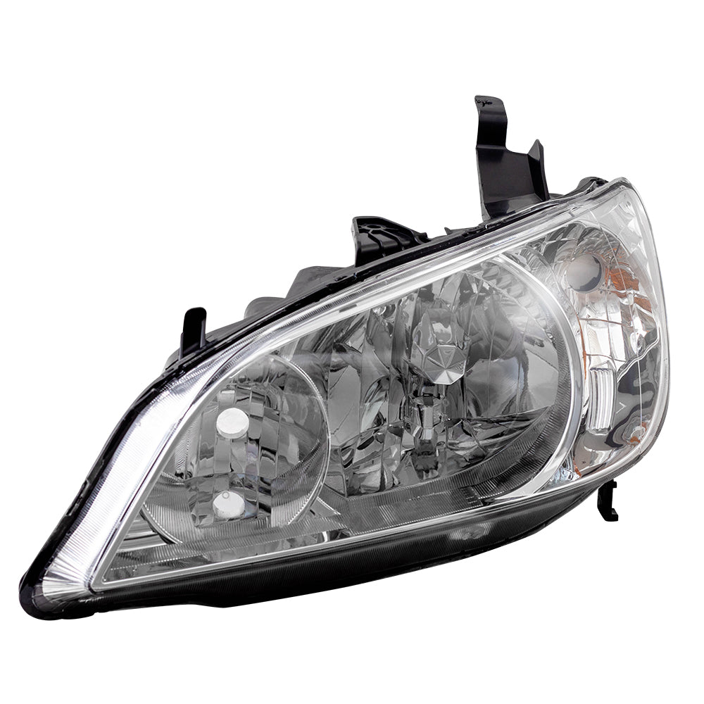 Headlight for 2004-2005 Civic 33151S5AA51 Left