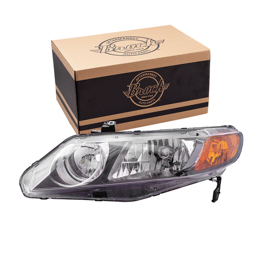 Headlight for 2006-2008 Civic Sedan 33151SNAA02 Left HO2502125
