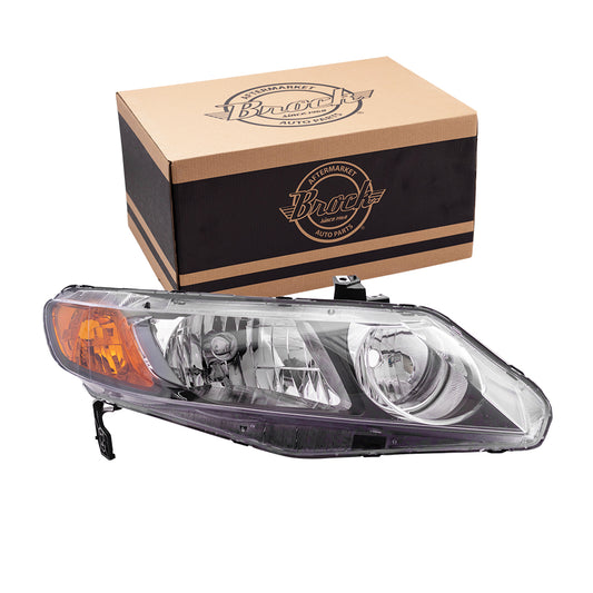 Headlight for 2006-2008 Civic Sedan 33101SNAA02 Right