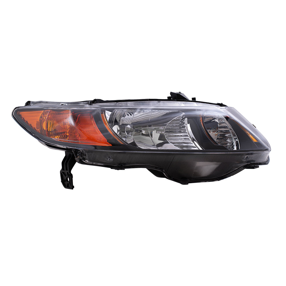 Headlight for 2006-2009 Civic Si Coupe 33101SVBA02 Set HO2502133