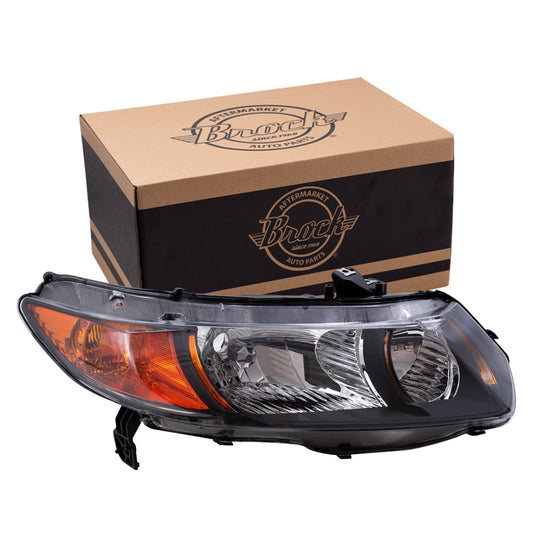 Headlight for 2006-2009 Civic Si Coupe 33101SVBA02 Right HO2503133