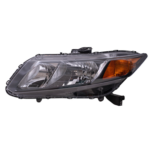 Headlight for 2012 Civic Exc Hybrid 33150TR0A01 Left HO2502144