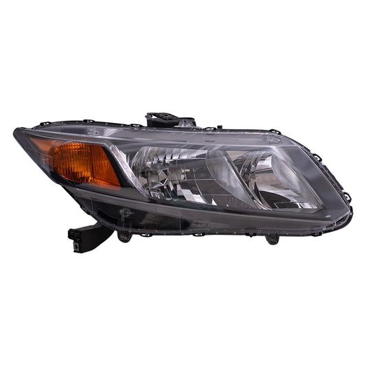 Headlight for 2012-2012 Civic Exc Hybrid 33100TR0A01 Right