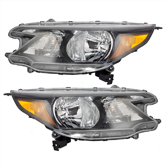Headlight for 2012-2014 CR-V 33150T0AA01 Set HO2502148