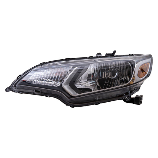 CAPA Headlight for 2015-2017 Fit Mexico Built 33150T5AA01 Left