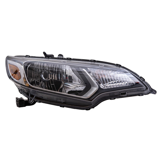 CAPA Headlight for 2015-2017 Fit Mexico Built 33100T5AA01 Right