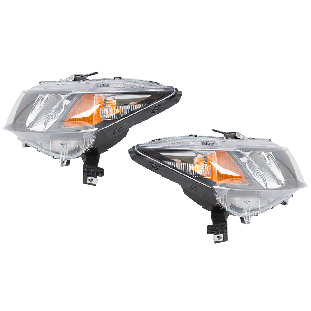 Headlight for 2013-2015 Civic 13-15 Sedan 13 Coupe 33150TR0A51 Set