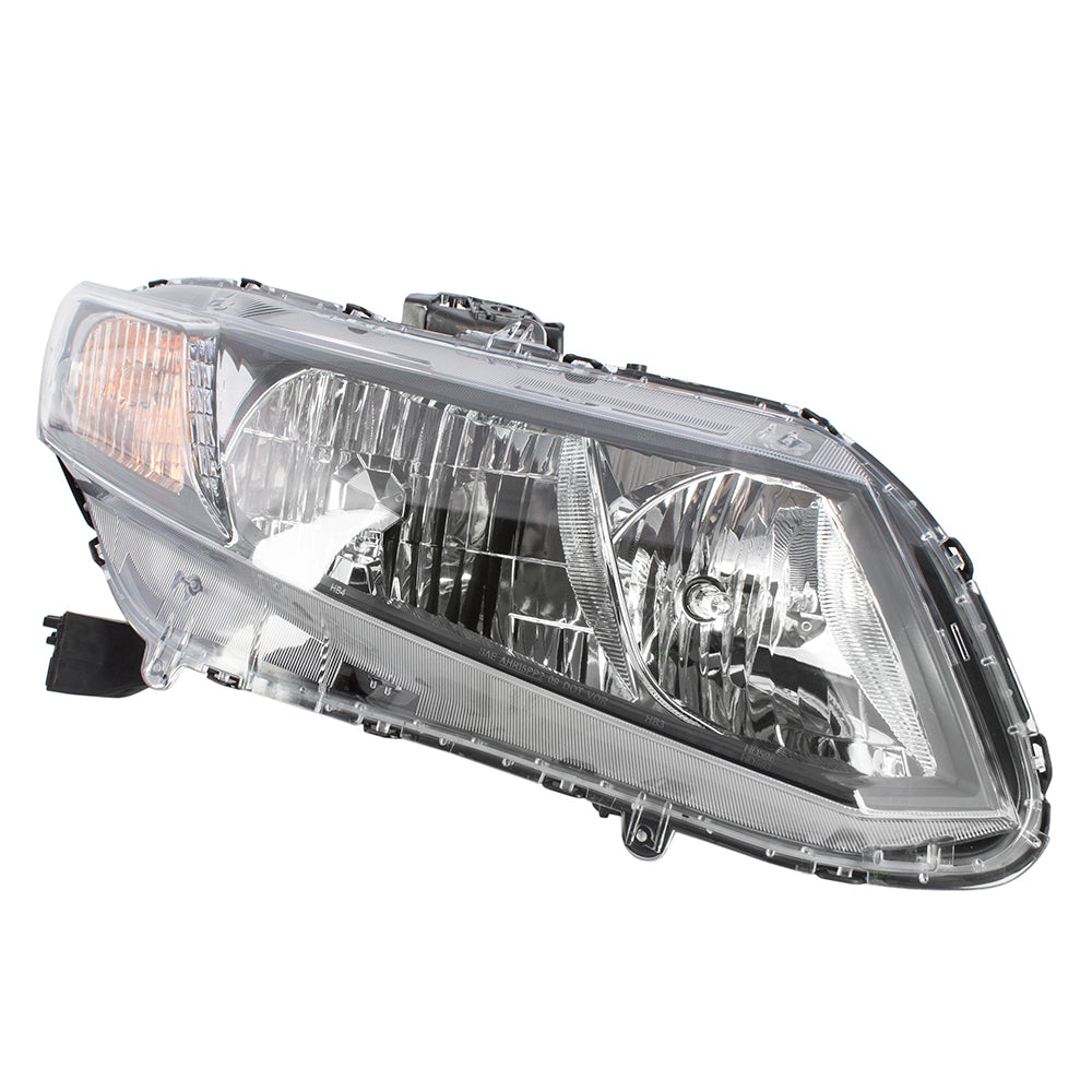 Headlight for 2013-2015 Civic 13-15 Sedan 13 Coupe 33100TR0A51 Right