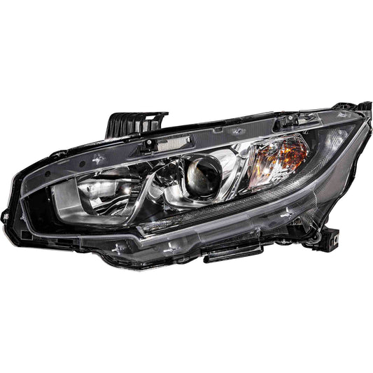 Headlight for 2016-2020 Civic Chrome 16-20 Sedan-16-19 Coupe-17-18 Hatchback 33150TBAA01 Left
