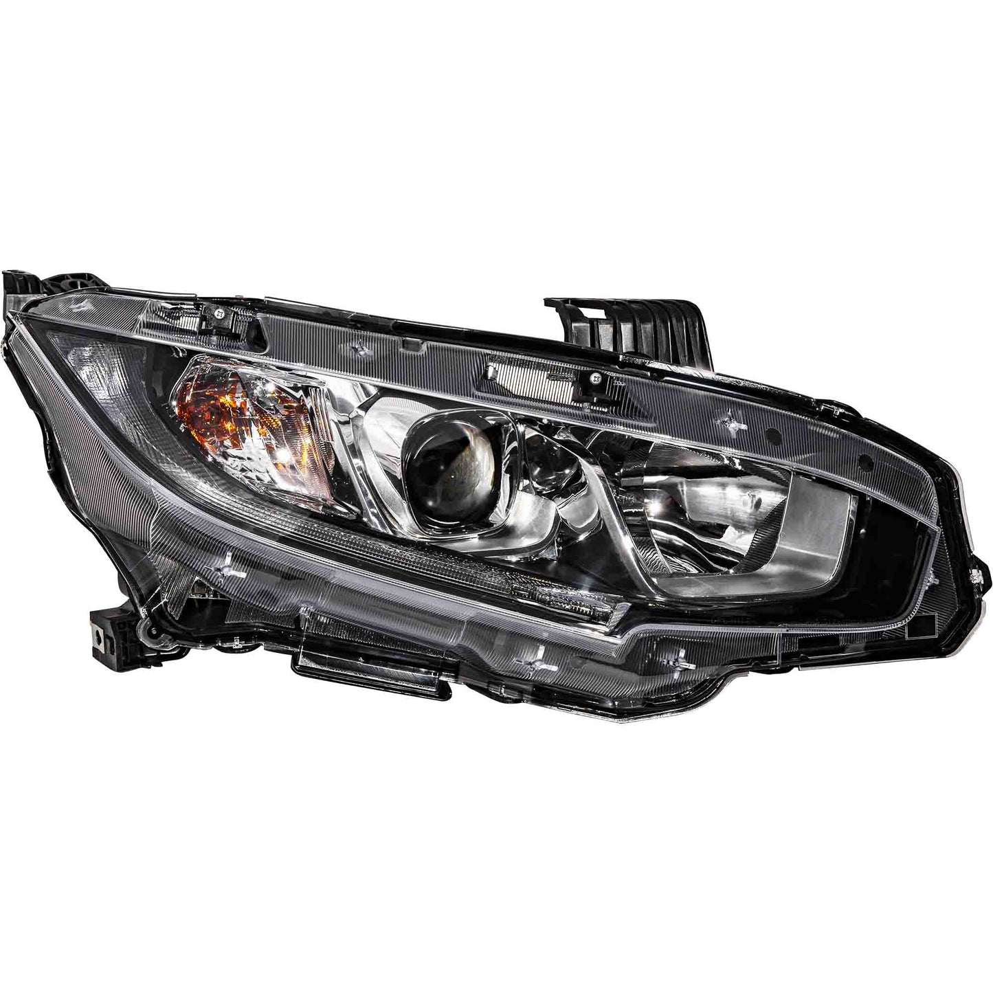 Headlight for 2016-2020 Civic Chrome 16-20 Sedan-16-19 Coupe-17-18 Hatchback 33100TBAA01 Right