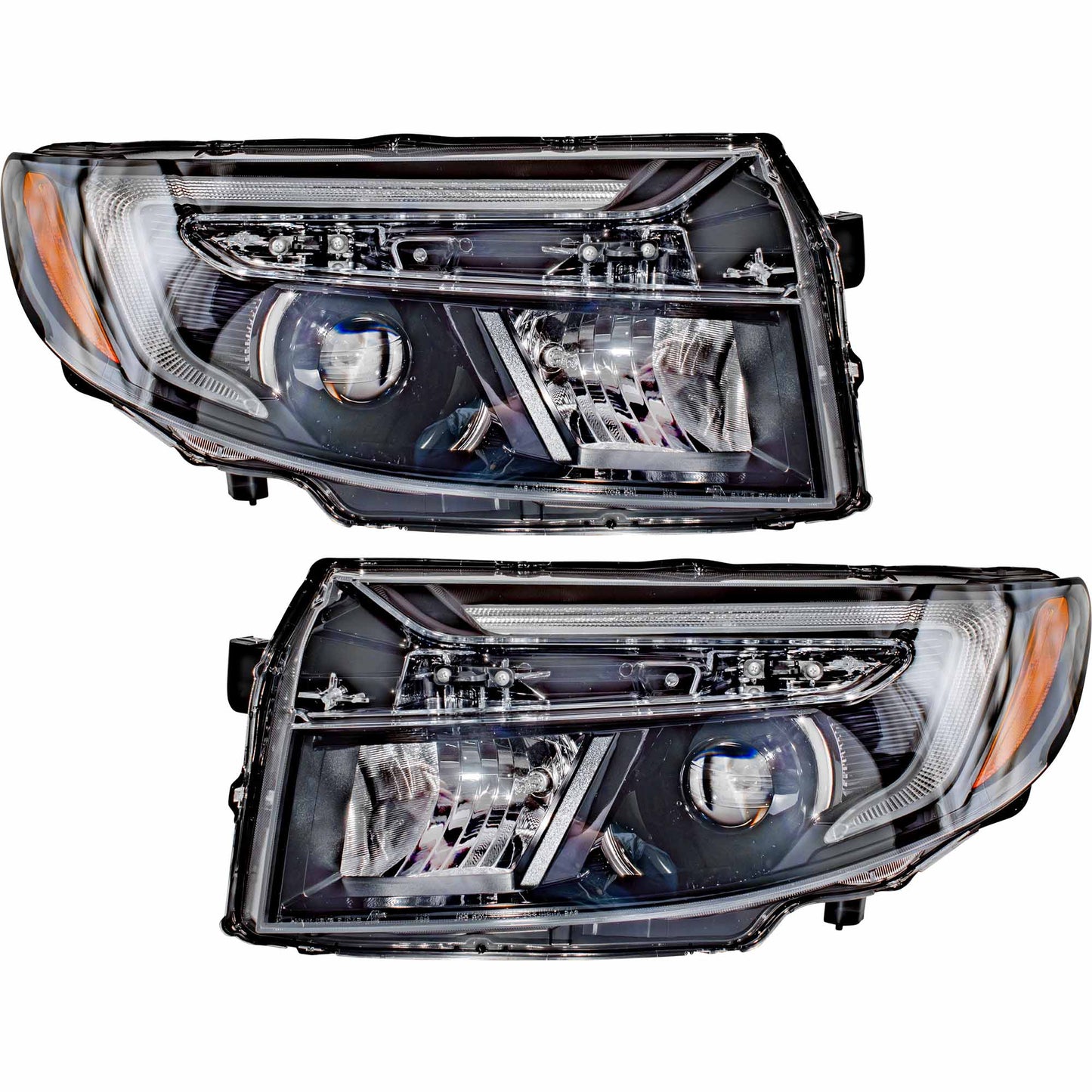 Headlight for 2022-2025 Passport LED Black Edition/RTL-E/Touring w/ 7 Pin Connector for 2021-33150T6ZA11 Set