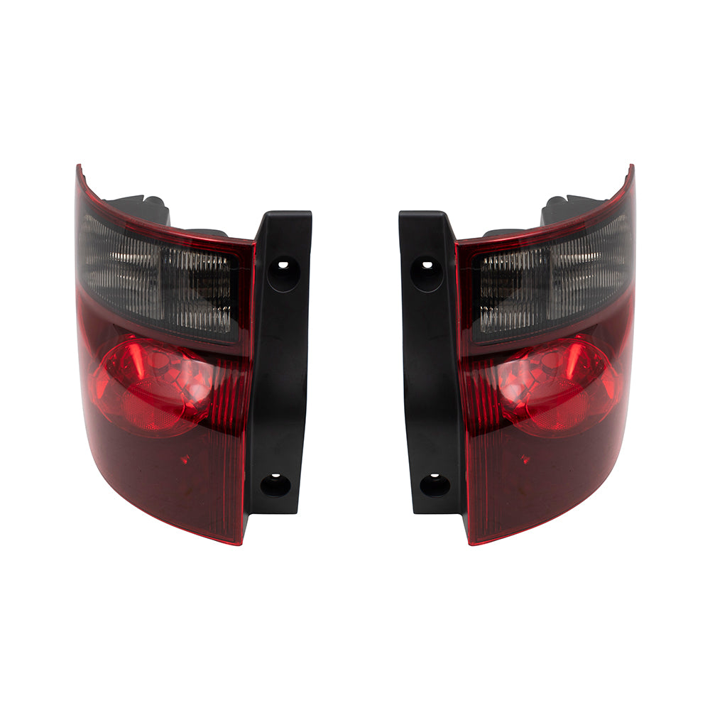 Tail Light for 2003-2008 Element Dark Red Lens 33551SCVA11 Set HO2818136