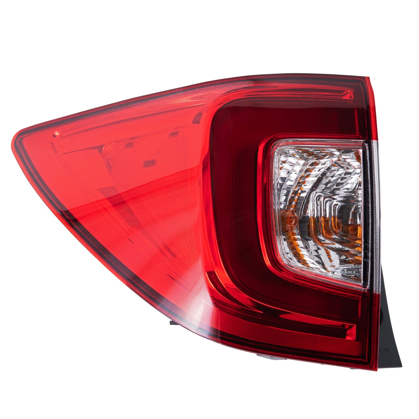 Brock 7222-0062L Driver Side Left Combination Tail Light Assembly Compatible with 2019-2022 Honda Pilot Elite/EX/EX-L/Special Edition/Touring