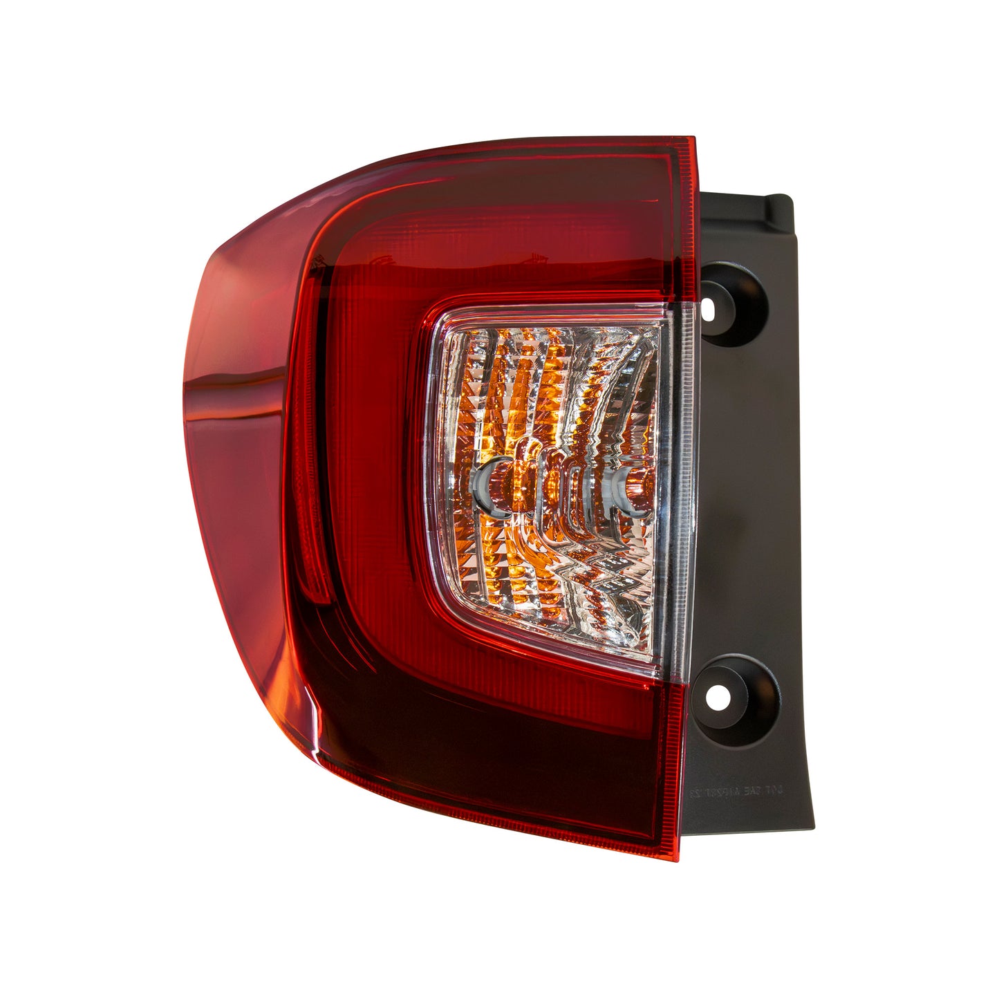 Brock 7222-0063L Driver Side Left Combination Tail Light Assembly Compatible with 2019-2022 Honda Pilot Black Edition/Sport 2022-2023 Honda Passport TrailSport