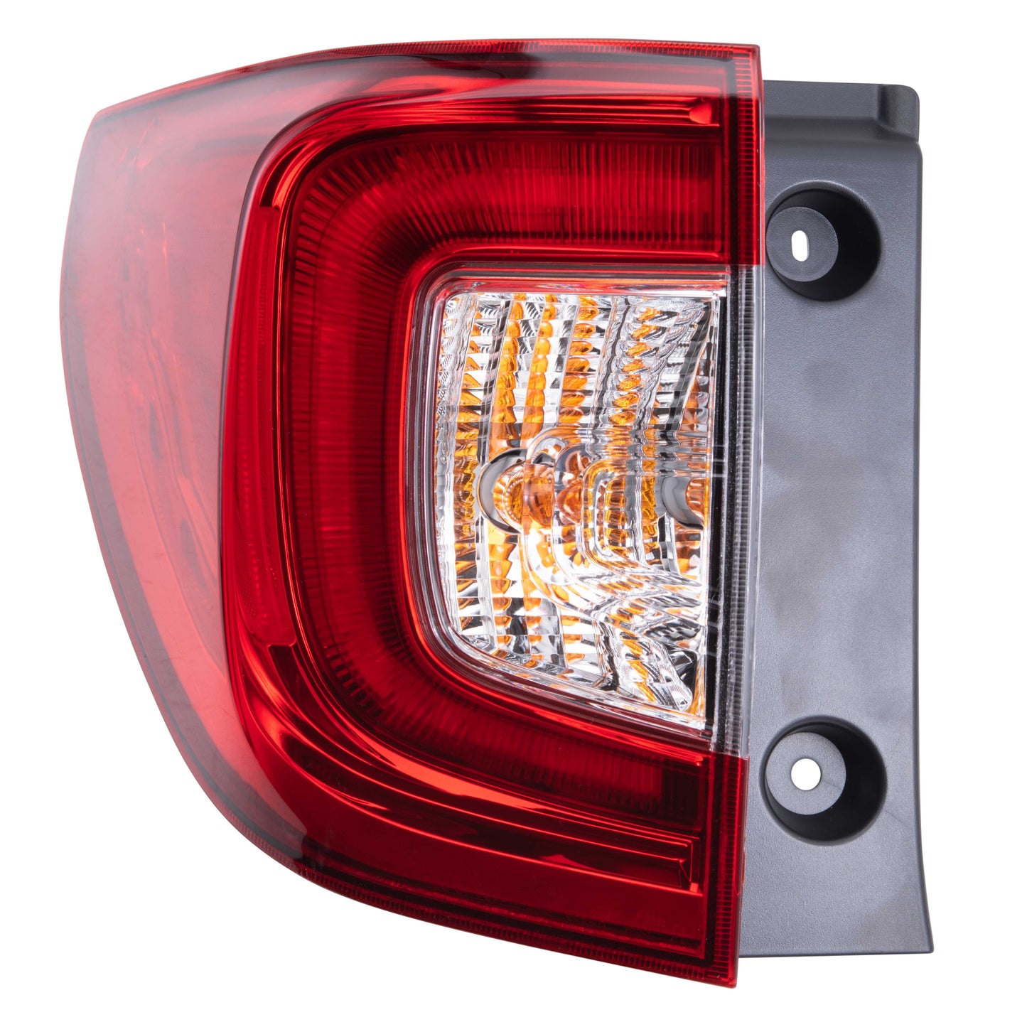 Brock 7222-0064L Driver Side Left Combination Tail Light Assembly Compatible with 2019-2021 Honda Passport