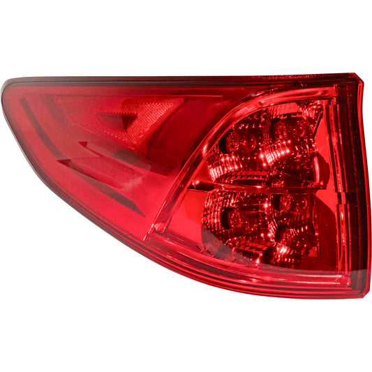 Brock 7222-0083L Driver Side Left LED Combination Tail Light Assembly Compatible with 2018-2023 Honda Odyssey Body Mounted
