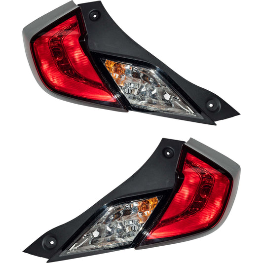 Tail Light for 2016-2020 Civic Coupe 33550TBGA01 Set HO2800191