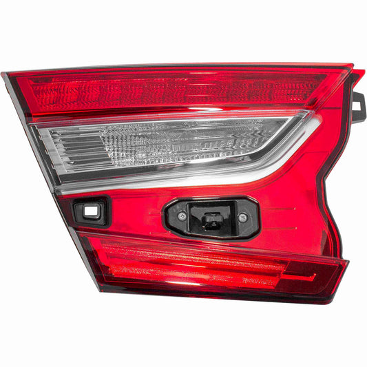 Brock 7222-0089L Driver Side Left Combination Tail Light Assembly Lid Mounted Compatible with 2018-2020 Honda Accord Hybrid