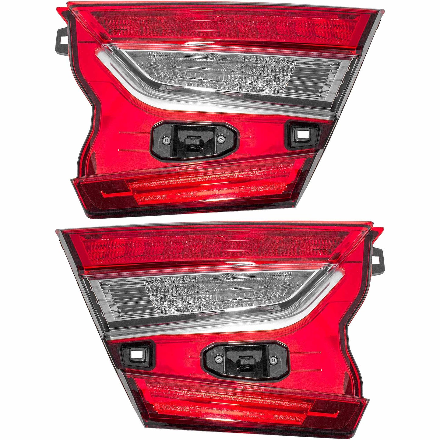 Brock 7222-0089LR Driver Side Left Passenger Side Right Combination Tail Light Assembly Set Lid Mounted Compatible with 2018-2020 Honda Accord Hybrid