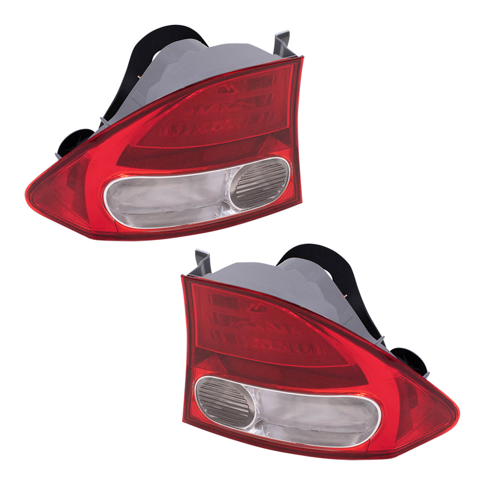 Tail Light for 2009-2011 Civic Sedan Quarter Mounted 33551SNAA51 Set HO2818138