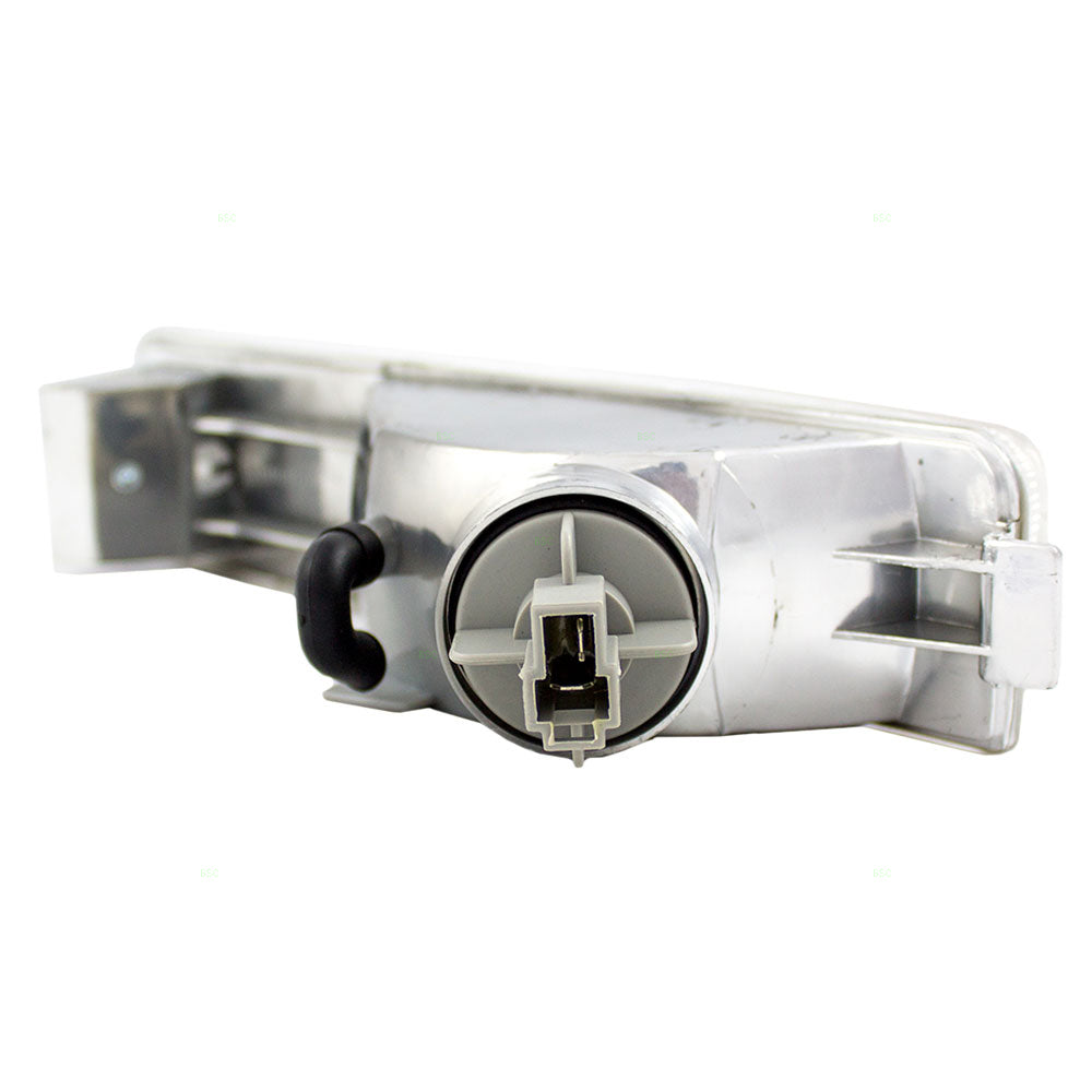 Brock Replacement Passengers Park Signal Front Marker Light Lamp Lens Compatible with 90-91 Accord 33300-SM4-A03