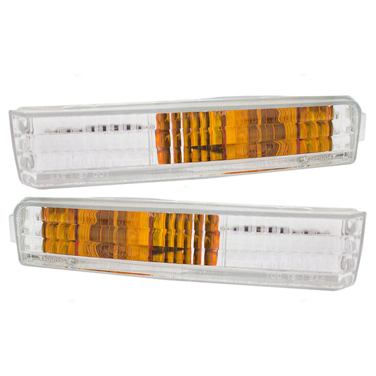 Park/Signal/Side Marker for 1990-1991 Accord Coupe/Sedan Bumper Mounted for 33350SM4A03 Set HO2530109