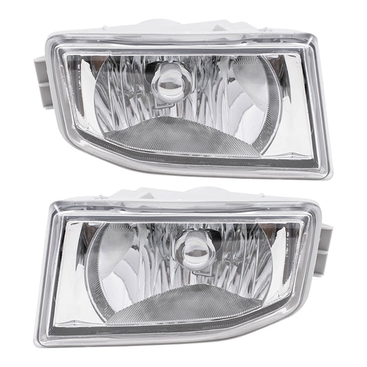 Brock Replacement Driver and Passenger Fog Lights Lamps Compatible with 07-08 Element 04-06 MDX 33951-S3V-A11 33901-S3V-A11