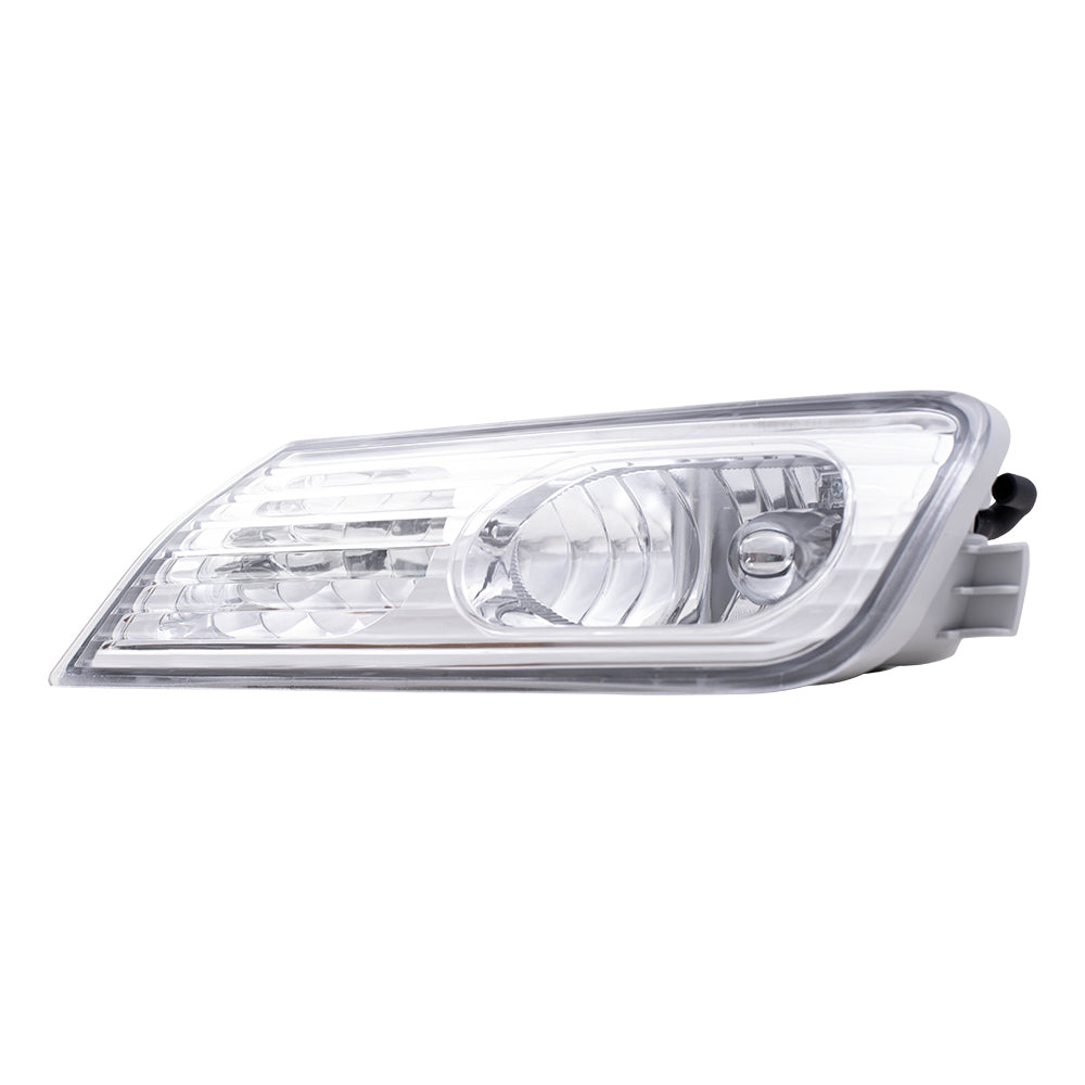 Brock Replacement Driver and Passenger Fog Lights Lamps Compatible with 07-09 MDX 33951-STX-A01 33901-STX-A01