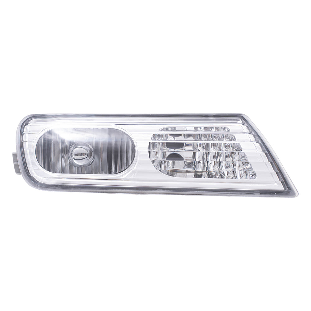 Brock Replacement Drivers Fog Light Lamp Compatible with 07-09 MDX 33951-STX-A01