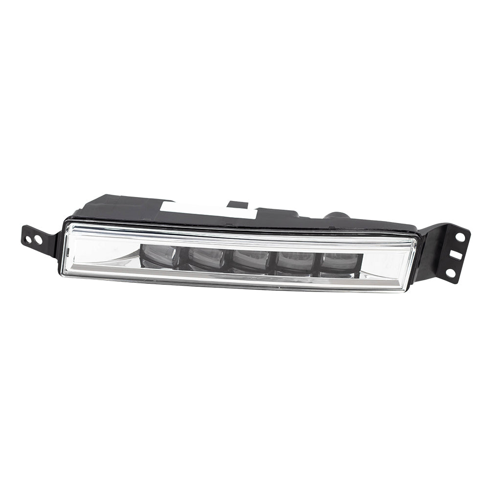 Brock Replacement Driver Fog Light Compatible with 14-17 Accord Hybrid