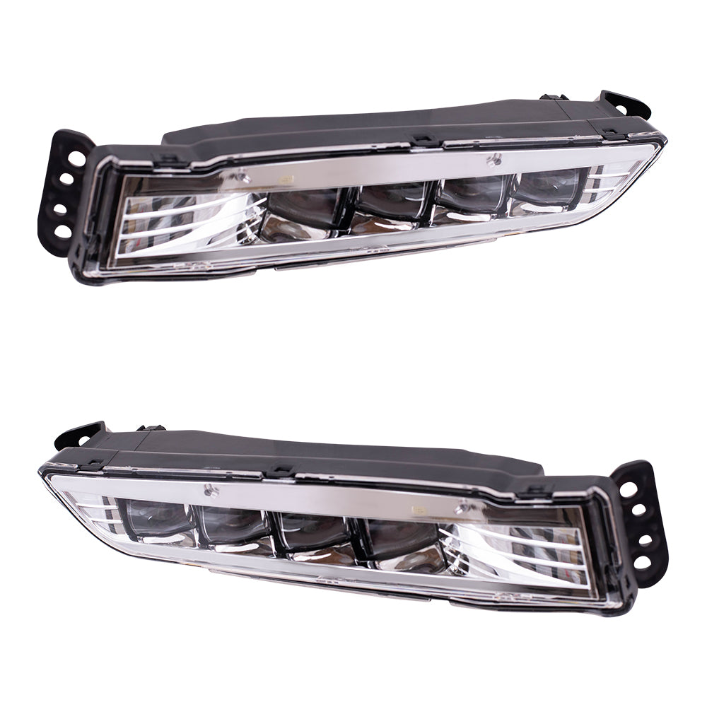 Fog Light for 2018-2022 Accord Sedan Rectangular for 2022-2025 MDX 33950TVAA01 Set HO2592145