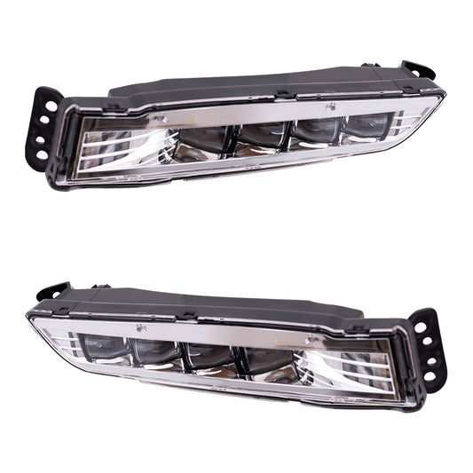 Fog Light for 2018-2022 Accord Sedan Rectangular for 2022-2025 MDX 33950TVAA01 Set HO2592145