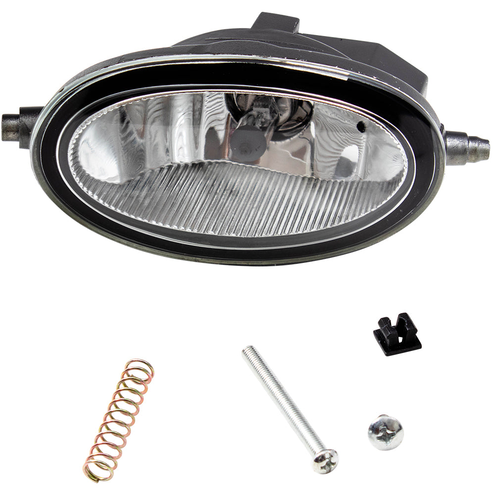 Brock Replacement Driver Side Fog Light Assembly without Bracket Compatible with 1998-2014 Various Models Dealer Installed Type ONLY 2002-2006 RSX 2004-2005 TSX 08V31-S5D-1M102