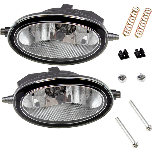 Fog Light for 1998-2007 Accord w/o Bracket Dealer Installed Type for 2001-2011 Civic 2001-2006 CR-V 2009-2014 Fit 2010-2014 Insight 2004-2005 TSX 2002-2006 RSX 08V31S5D1M102 Set AC2592106