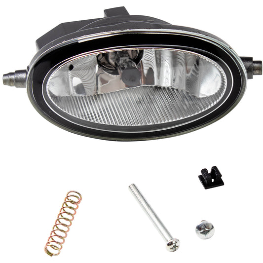 Fog Light for 1998-2007 Accord w/o Bracket Dealer Installed Type for 2001-2011 Civic 2001-2006 CR-V 2009-2014 Fit 2010-2014 Insight 2004-2005 TSX 2002-2006 RSX 08V31S5D1M101 Right AC2593106