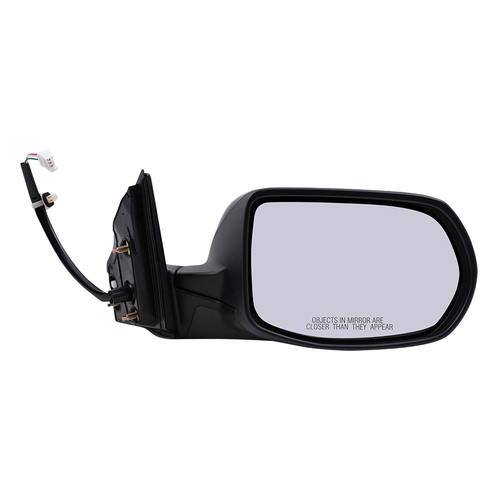 Brock Replacement Set Power Side Mirrors Compatible with 2017 2018 2019 CRV 76258-TLC-B01 76208-TLC-A01
