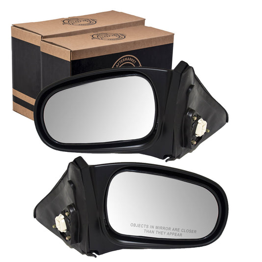 Power Mirror for 1996-2000 Civic Coupe 76250S02A25ZB Set HO1320102