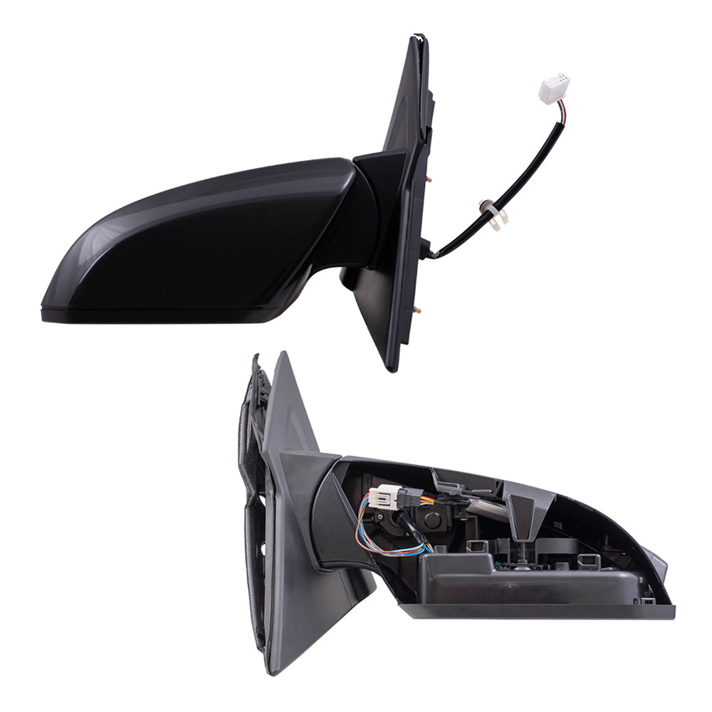 Power Mirror for 2016 Civic Sedan North America Built Heated Manual Fold 76258TBAA02ZA Set HO1320284