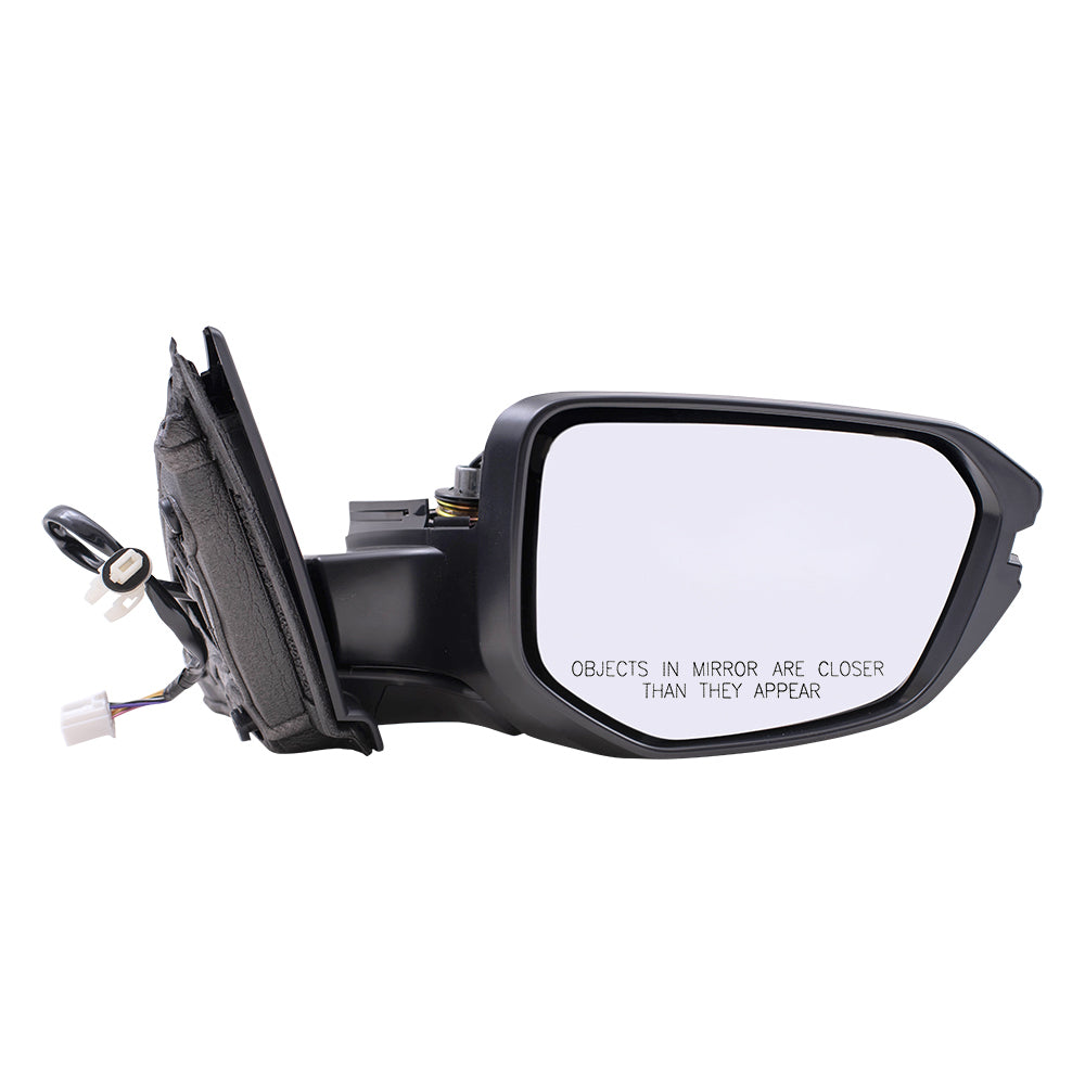 Brock Replacement Set Driver and Passenger Power Side Door Mirrors Heated with Signal Compatible with 2016 Civic 76251-TBA-A11ZF 76208-TBG-A11ZA