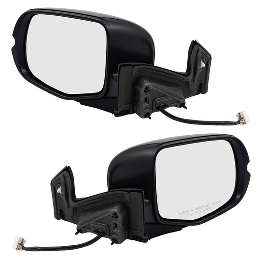 Power Mirror for 2019-2022 Pilot EX-L/Trailsport/Special Edition Turn Signal Indicator Memory Heated Manual Fold for 2019-2023 Passport 76250TG7A71ZE Set HO1320335