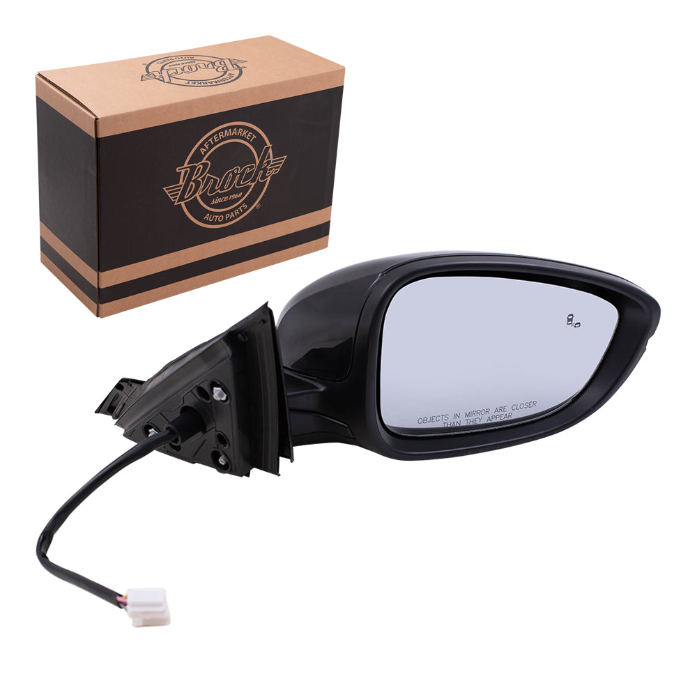 Power Mirror for 2018-2022 Accord Sedan Ex-L/Touring Blind Spot Detection Turn Signal Indicator Heated 76208TVAA42 Right HO1321330