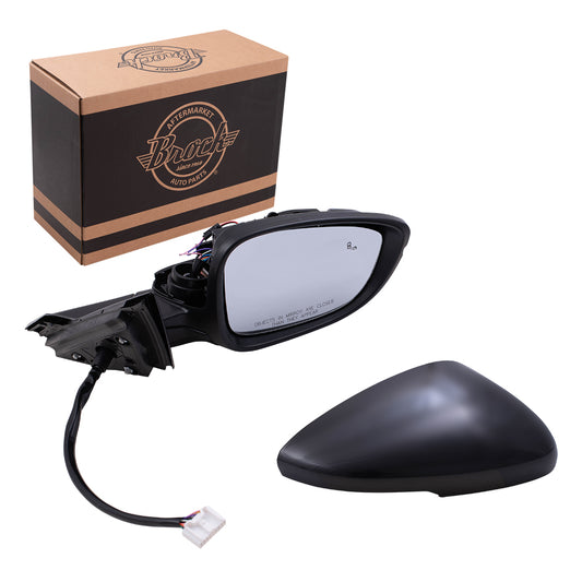 Power Mirror for 2018-2022 Accord Sedan Touring Blind Spot Detection Turn Signal Indicator Memory Heated 76208TVAA52 Right HO1321331