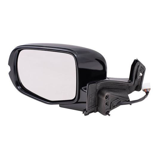 Power Mirror for 2019-2022 Pilot Elite/Black Edition Turn Signal Indicator Memory Heated Power Fold for 2019-2023 Passport 76250TG7A92ZE Left HO1320336