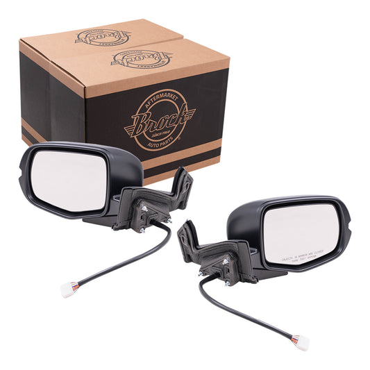 Power Mirror for 2019-2023 Passport Touring/TrailSport Turn Signal Indicator Memory Heated Power Fold 76250TGSA12ZE Set HO1320344