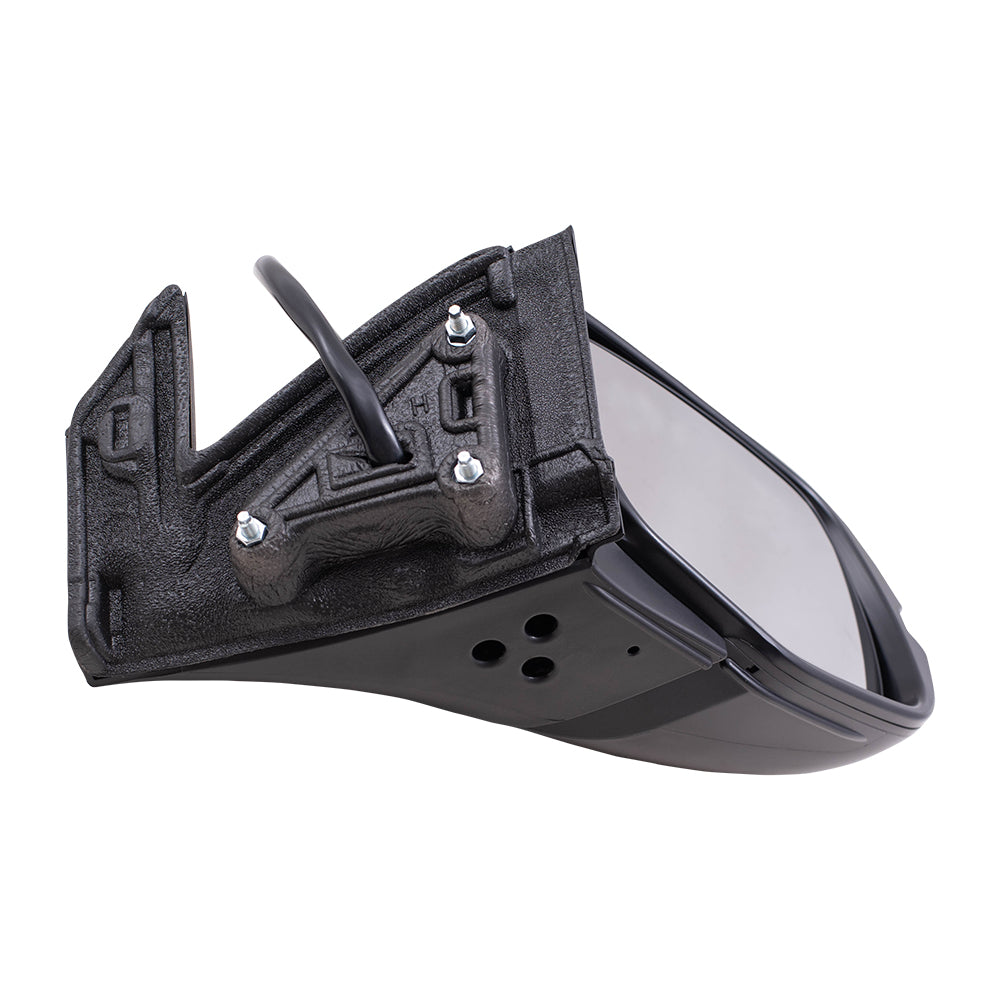 Brock Aftermarket Replacement Passenger Right Power Door Mirror Assembly Paint To Match Black Power Folding With Heat-Signal-Memory Without Auto Dimming-Side View Camera