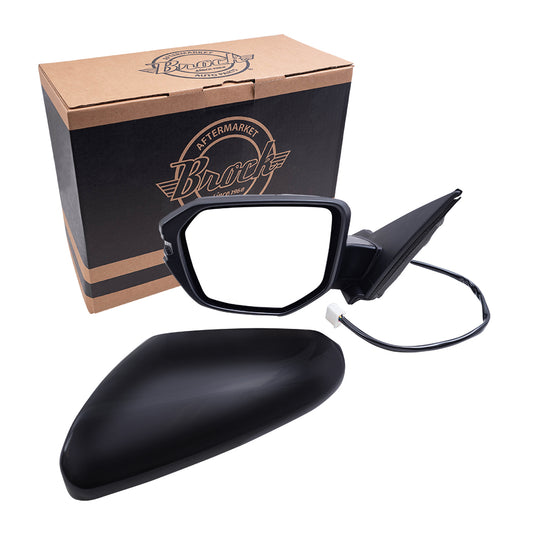 Power Mirror for 2017-2021 Civic Turn Signal Indicator Heated 76258TGGA42 Left HO1320343