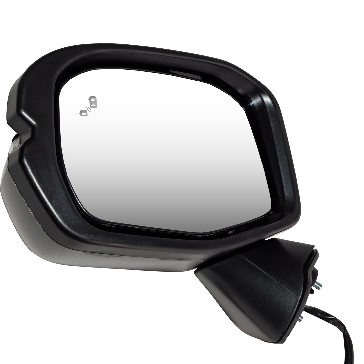 Brock Driver Side Left Power Door Mirror Paint to Match Black With Heat-Turn Signal Light-Blind Spot Detection Compatible with 2023-2025 Honda HR-V EX-L/EX-L Navi/Sport 7332-0027L