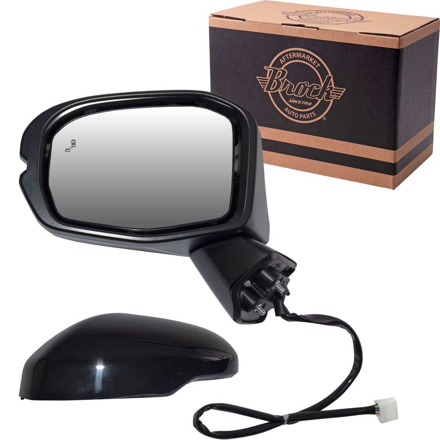 Power Mirror for 2023-2025 CR-V Blind Spot Detection Turn Signal Indicator Heated 762583A0A12 Left HO1320360